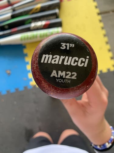 Bat Used Marucci Wood AM22 Other / Unknown Other/Unknown 31"