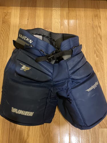 Blue Intermediate Used Large Vaughn V7 Goalie Pants
