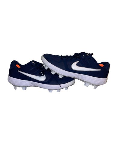 Nike Alpha Huarache Elite 2 Low Baseball Cleats Navy/White Mens 14 BQ8035-400.