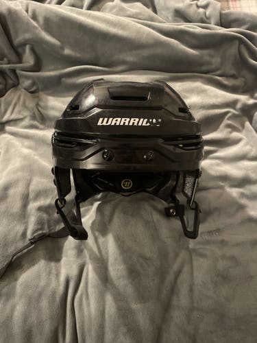 Black Used Medium Warrior Alpha One Pro Helmet