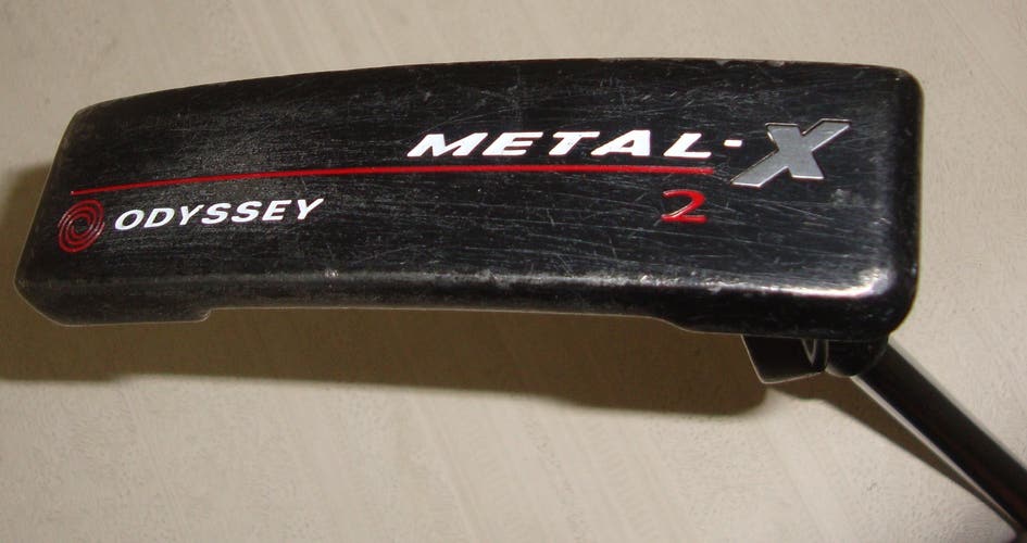 Odyssey Metal X #2 Blade Putter Odyssey  Grip 34" Right Handed