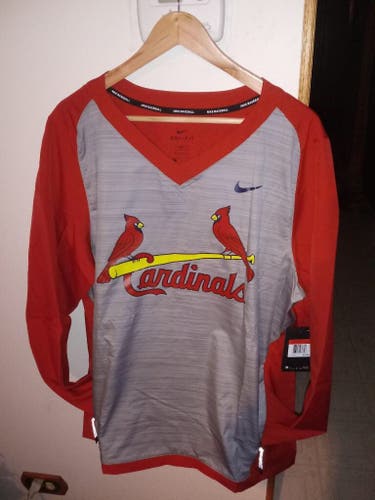 St. Louis Cardinals Nike men’s MLB Windshield jacket L