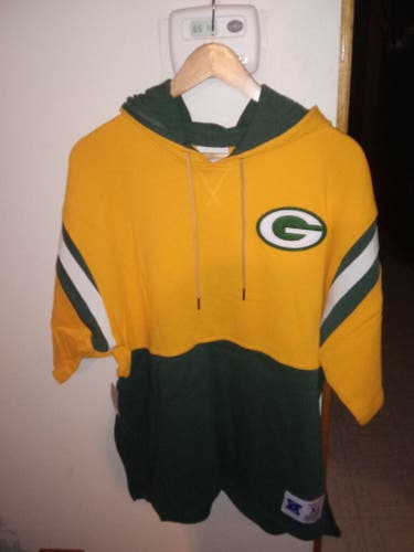 Green Bay Packers Mitchell & Ness Mens NFL SS Hoody XL
