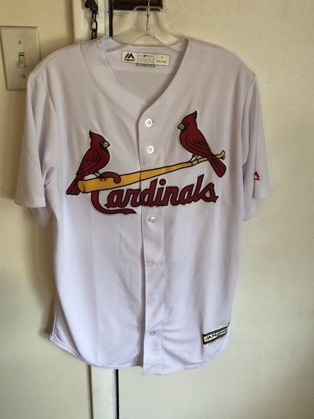 Men's St. Louis Cardinals Majestic White Home Cool Base Team Jersey