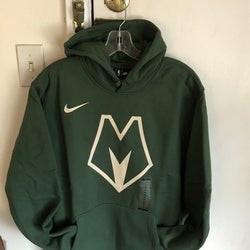 Milwaukee Bucks Nike men’s NBA city series hoody XL