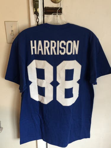 Marvin Harrison Indianapolis Colts Mitchell & Ness NFL player tee L
