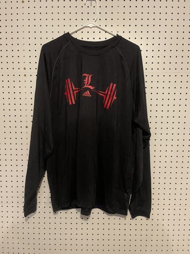 Louisville strength and conditioning shirt xl adidas