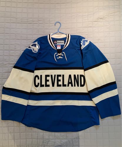 Lake Erie/Cleveland Monsters Frozen Frontier Pro Stock Jersey