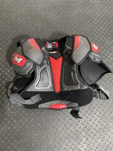 Pro stock CCM quick lite shoulder pads large