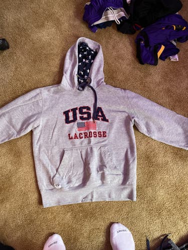 USA lacrosse hoodie