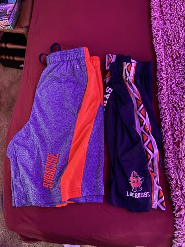 Blue And Gray Adult Medium Champion Shorts Syracuse