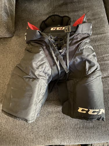 Used CCM U+CS Hockey Pants SR Medium Black
