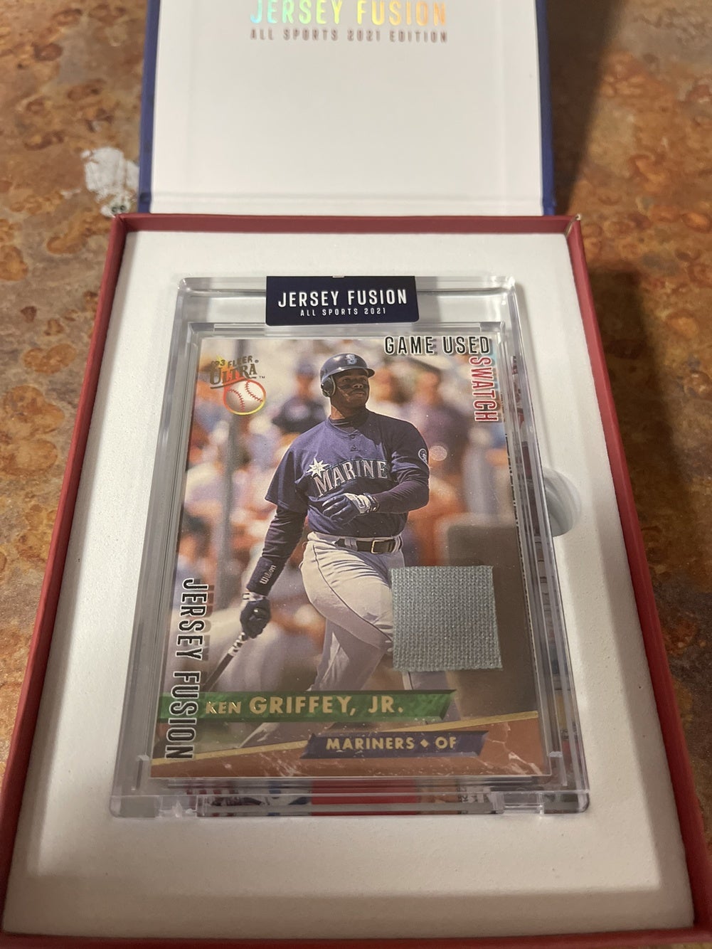 2021 Jersey Fusion All-Sports - 1991 Ken Griffey Jr. Game Used
