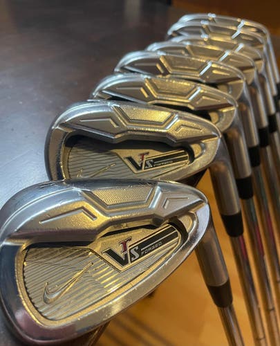 Men's Nike VRS Forged Iron Set 4-AW Stiff Flex Steel Shaft RH Right Hand