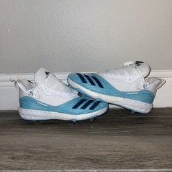 Adidas Icon V Primeblue Blue Spirit Baseball Cleats Mens Size 12 EF1242.