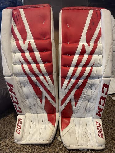 CCM eflex 4 goalie pads 34 +1