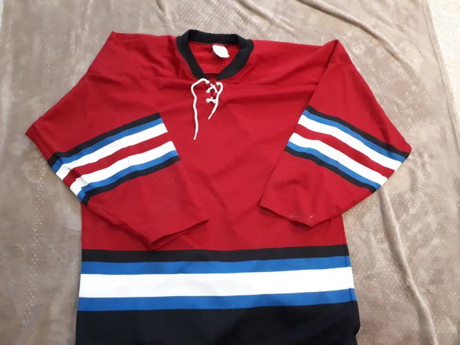 Colorado Avalanche 3rd Jersey  and St.Louis Replica Blank Hockey Jersey in MENS XL