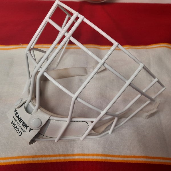 White Cheater Combo Goalie Cage