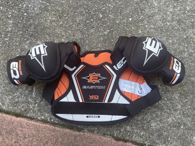 Junior Large Easton  EQ 50 Shoulder Pads