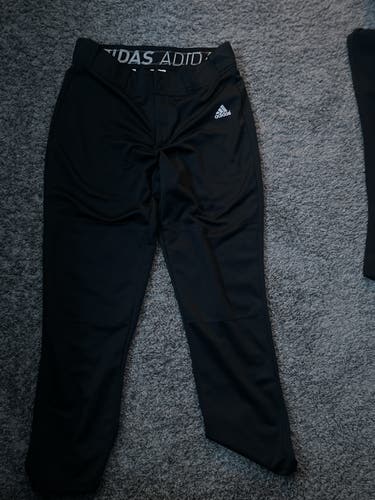 Black Used Large Adidas Pants