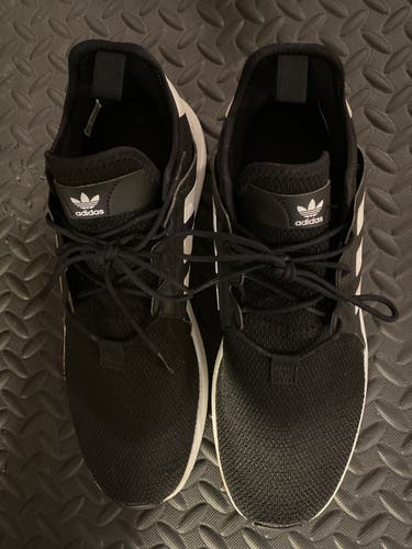 Black Men's Size 12 (Women's 13) Adidas Shoes