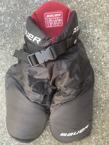 Black Junior Small Bauer  Vapor X700 Hockey Pants