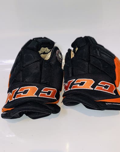 Black Senior CCM 14" Pro Model Gloves