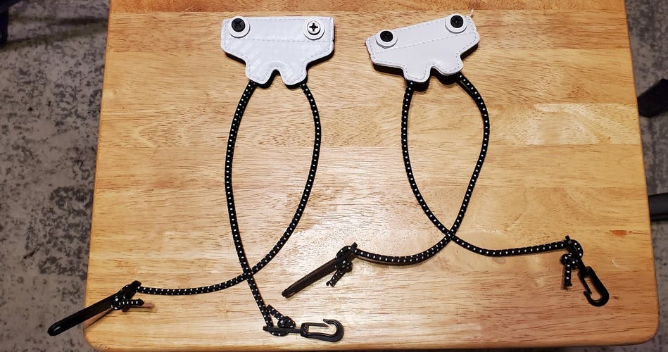 Vaughn Bungee Toe Hooks