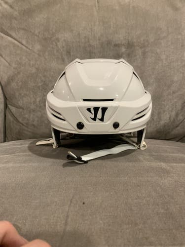 White Used Medium Warrior Covert PX2 Helmet