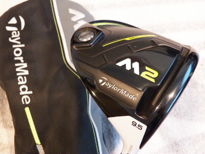 RIGHT HAND TAYLORMADE M2 9.5* GOLF DRIVER FUJIKURA XLR REGULAR