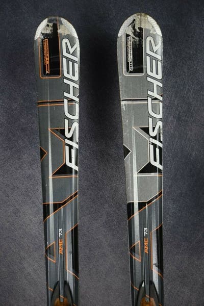 FISCHER AMC 73 SKIS SIZE 170 CM WITH FISCHER BINDINGS