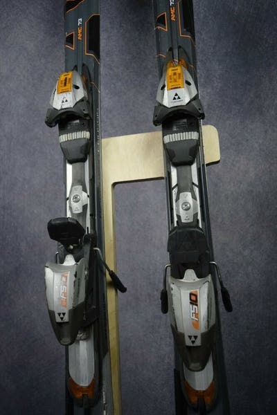 FISCHER AMC 73 SKIS SIZE 170 CM WITH FISCHER BINDINGS