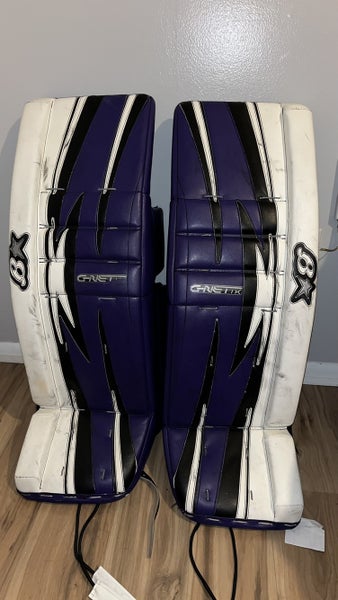 Purple Senior 34" + 2 G-Netik Pro Goalie Full Set