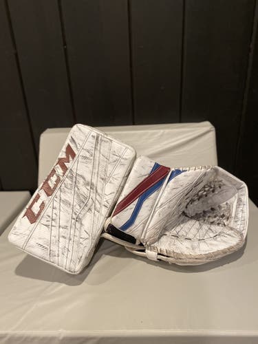 Pro Stock (Varlamov) Extreme Flex (Eflex) III Pro Glove and Blocker Set *Excellent Cond, No Smell*