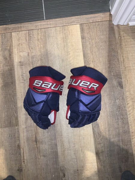 NEW PRO NHL COLUMBUS CALVERT BAUER 1X 14in gloves