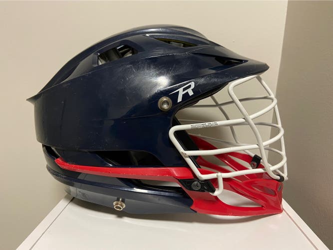 Blue Adult Player's Cascade R Helmet