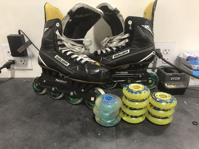 Marsblade Bauer Supreme Skates Senior Extra Wide Width Size 7 EE