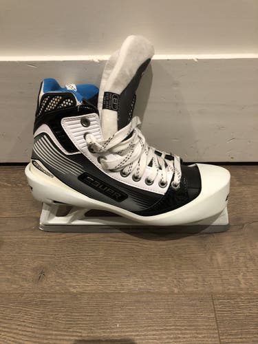 Senior Bauer Regular Width  Size 8 Reactor 6000 Hockey Goalie Skates