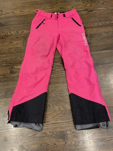 Arctica ski pants junior hot pink zip off