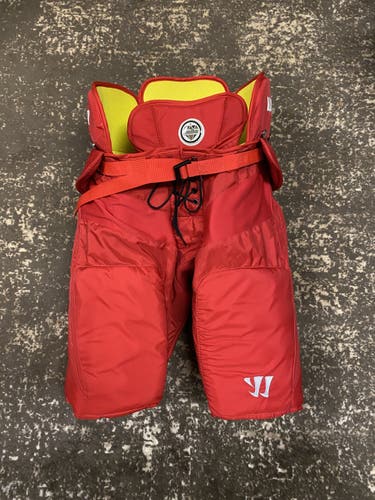 Red Senior Small Warrior Hustler Hockey Pants