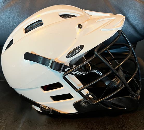 White Cascade CLH2 Helmet, M/L Adult Size