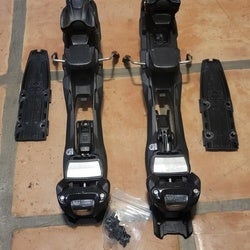 Ski Bindings Used Marker Alpine Touring Duke EPF 110 mm Brake Width Max Din 16
