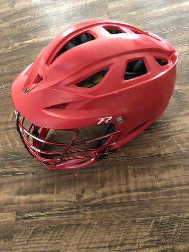 Red Adult Player's Cascade R Helmet