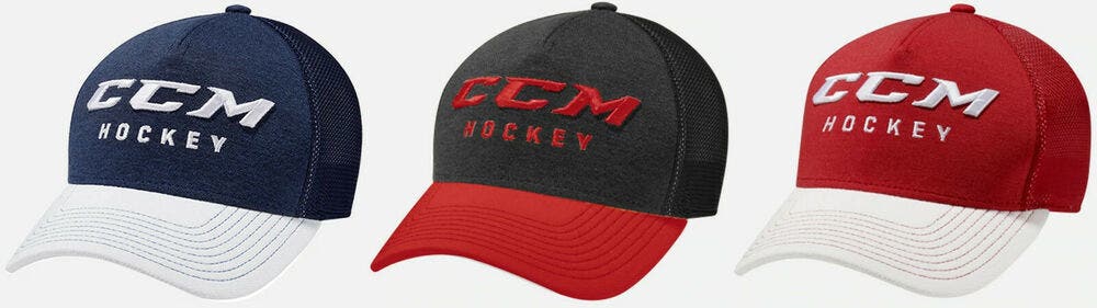 CCM Hockey True To Hockey Adjustable Snapback Icon Mesh Back Cap Hat Many Colors
