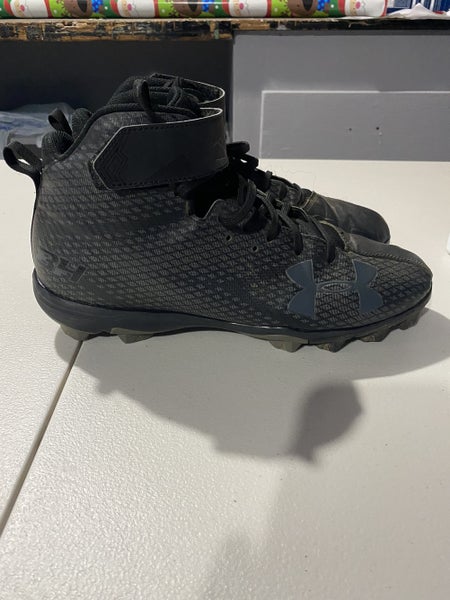 Black Adult Molded Cleats Under Armour Cleats