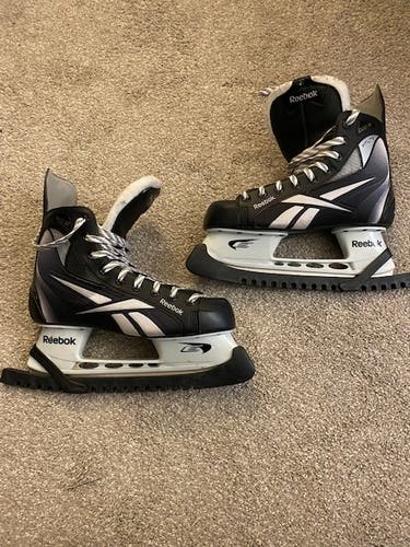 Hockey Skates Senior Used Reebok Ribcor Regular Width Size 10