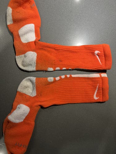 Orange Adult One Size Fits All Nike Socks