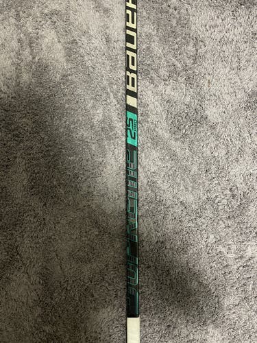 custom green bauer 2s pro Hockey Stick