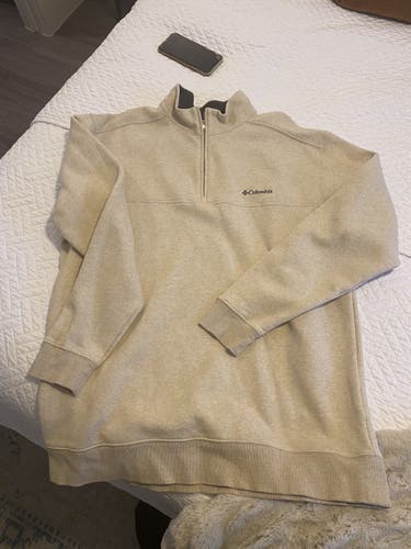 Tan Columbia Pullover