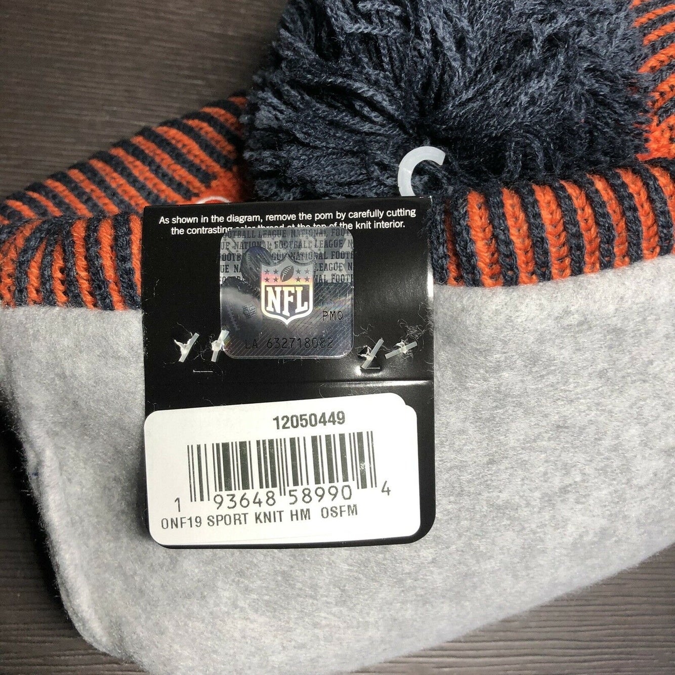 Chicago Bears 2022 NFL Official Sideline Cold Weather Sport Knit Hat